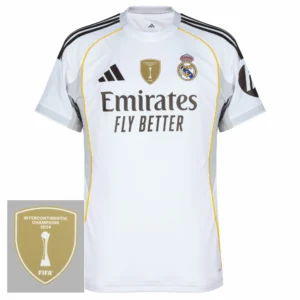 Real madrid local 25/ 26 parche intercontinental 2024