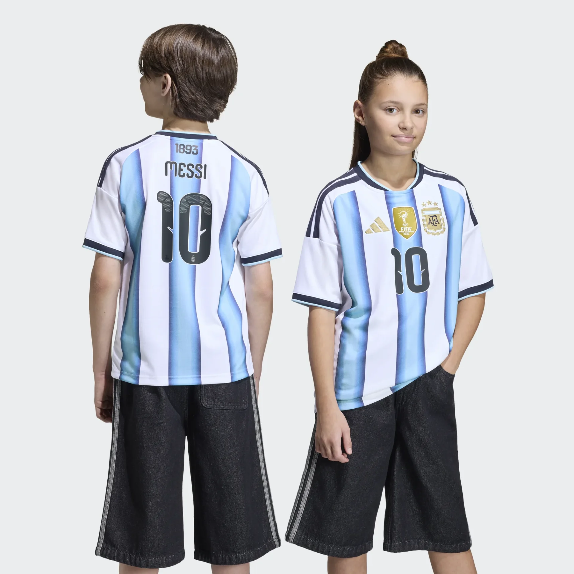 Selección Argentina Camiseta Local 26/27 Messi #10 Niño Adidas